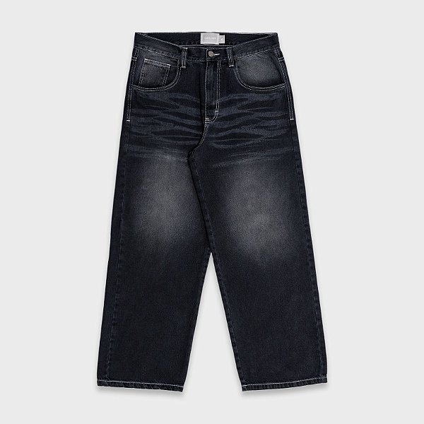 Calça TAKE-OFF X 1OF1 Baggy V2 Jeans "Black"