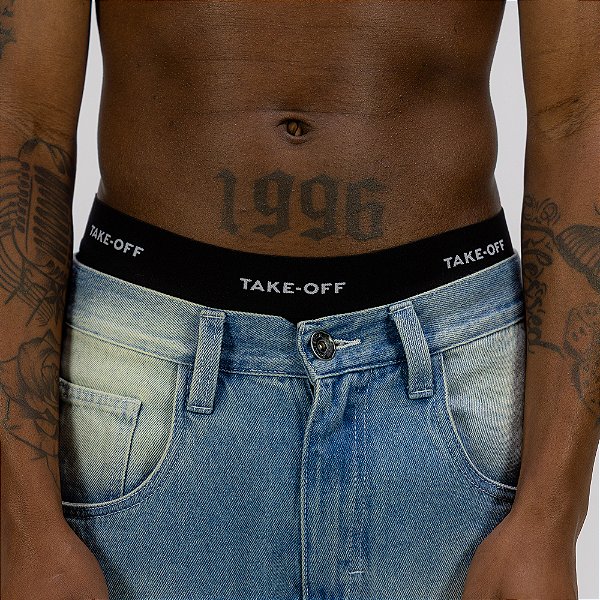 Cueca Boxer TAKE-OFF Preta