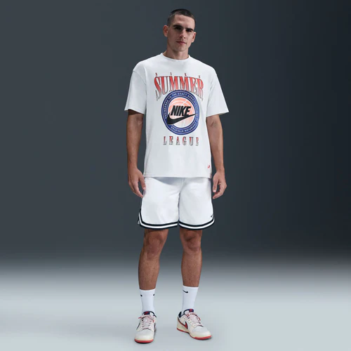 Camiseta Nike Max90 Basketball Cinza