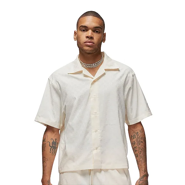 Camisa Jordan Essentials Creme