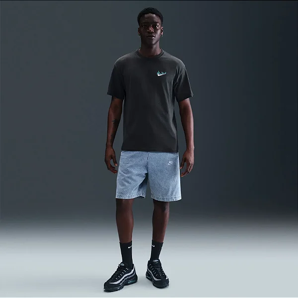 Camiseta Nike Sportswear Air Max 95 Cinza