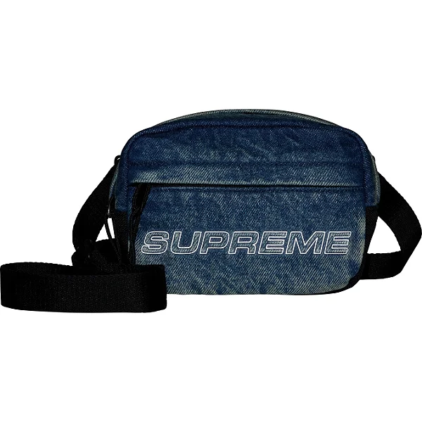 Shoulder Bag Supreme Denim FW 25 Azul