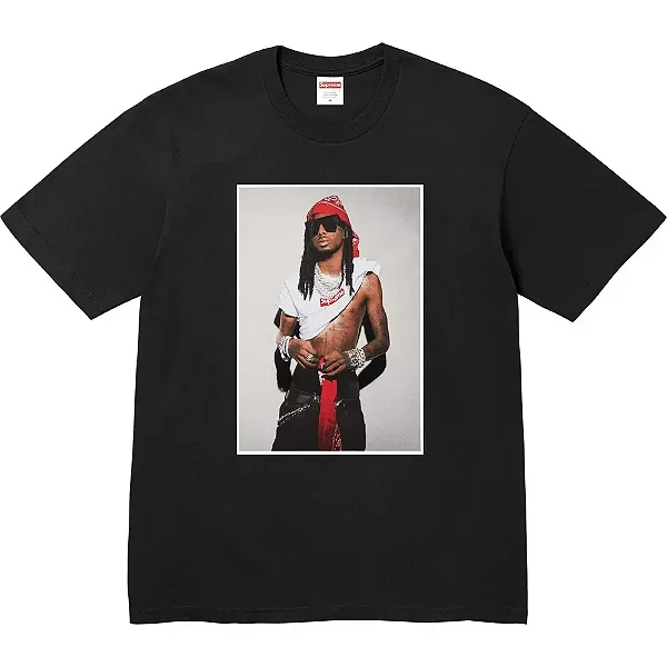 Camiseta Supreme Playboi Carti Preto