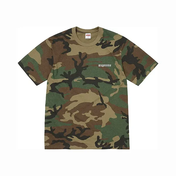 Camiseta Supreme Target Woodland Camo FW25-W1