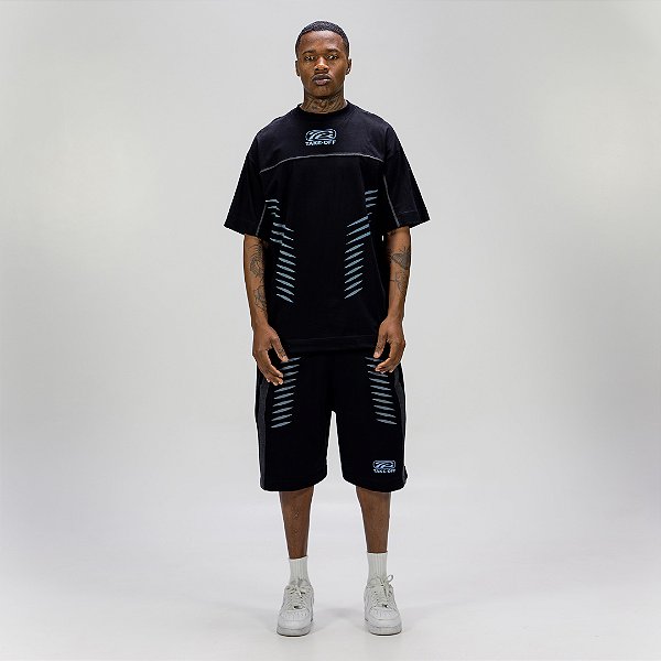 Conjunto TAKE-OFF Core Tee Preto