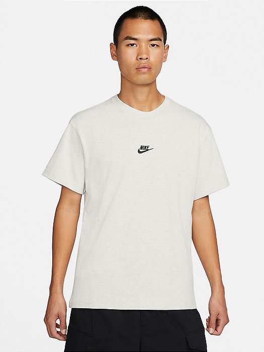 Camiseta Nike Essentials Premium Cinza Claro