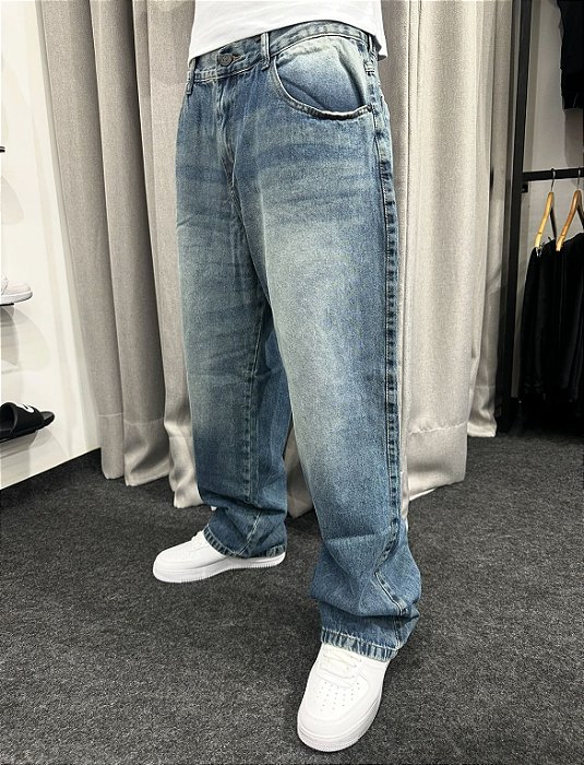 Calça Jeans Baggy Classic Blue