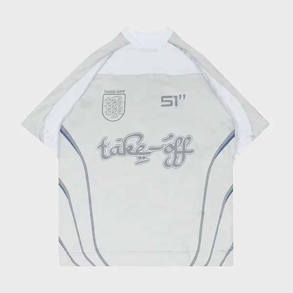 Camiseta TAKE-OFF Archive Tee Cinza
