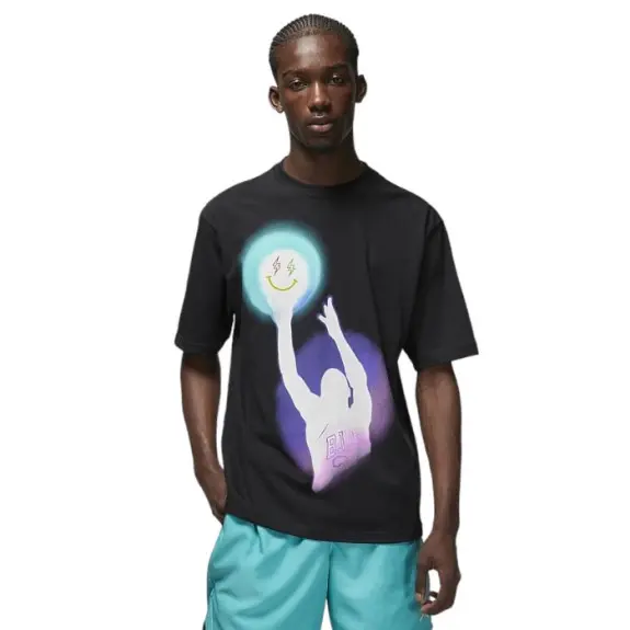 Camiseta Jordan x J Balvin Preta