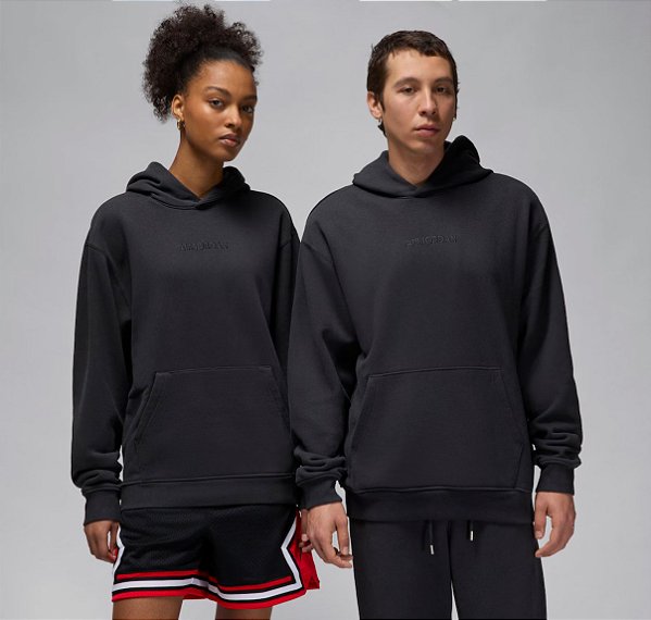 Moletom Jordan Air Fleece Cinza Escuro