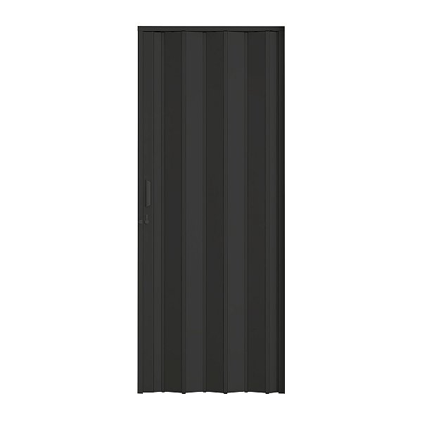 Porta Sanfonada Lisa Wengue com Trinco - BCF Plasticos - Esquadriplast