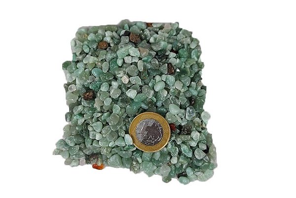 500g De Pedra Rolada De Cascalho Quartzo Verde Natural Atacado Chakra