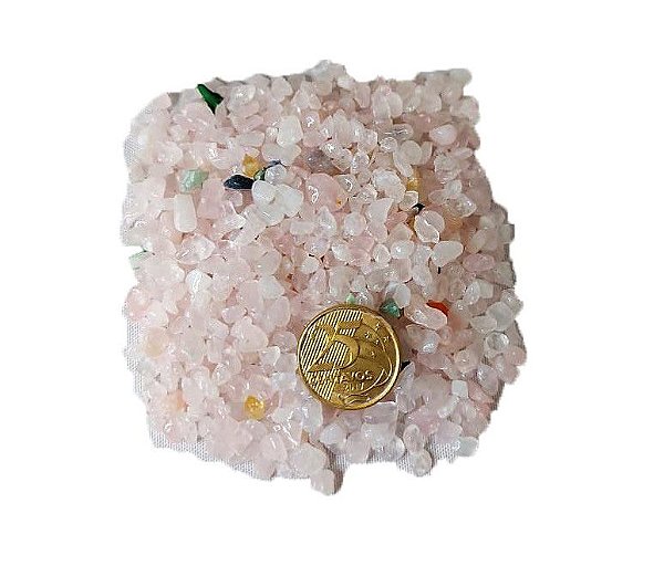 500g De Pedra Rolada De Cascalho Quartzo Rosa Natural Atacado Chakra