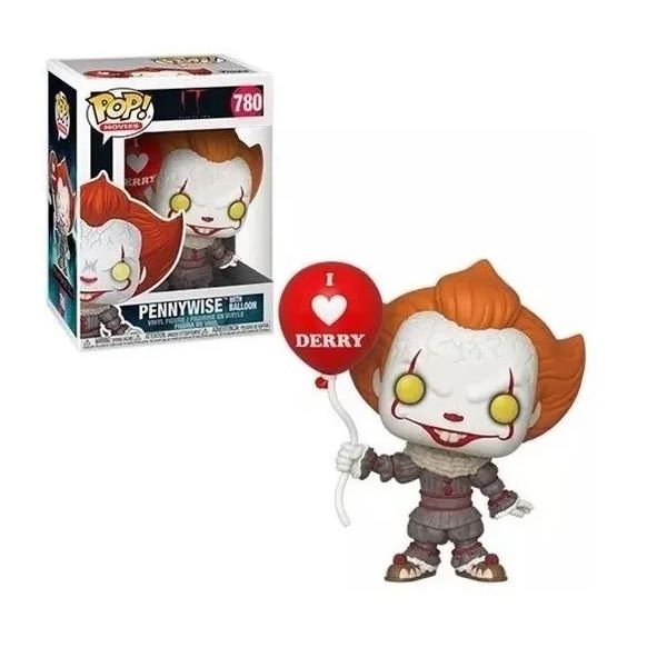Boneco Funko Pop Pennywise With Balloon - It A Coisa 2 780