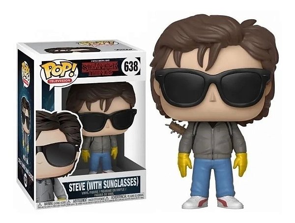 Boneco Pop Funko Stranger Things Steve With Sunglasses 638