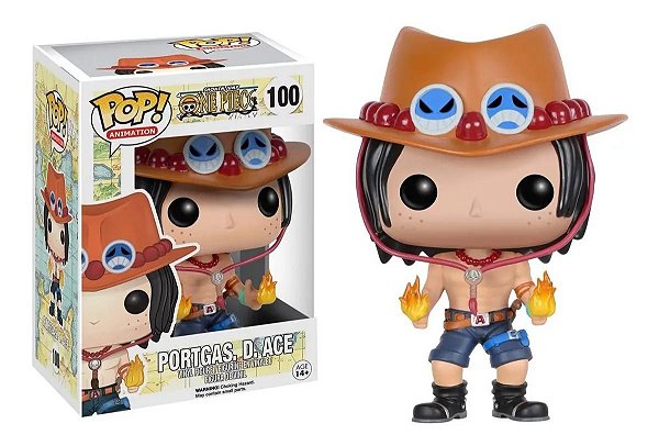 Boneco Pop Funko One Piece Portgas D. Ace 100