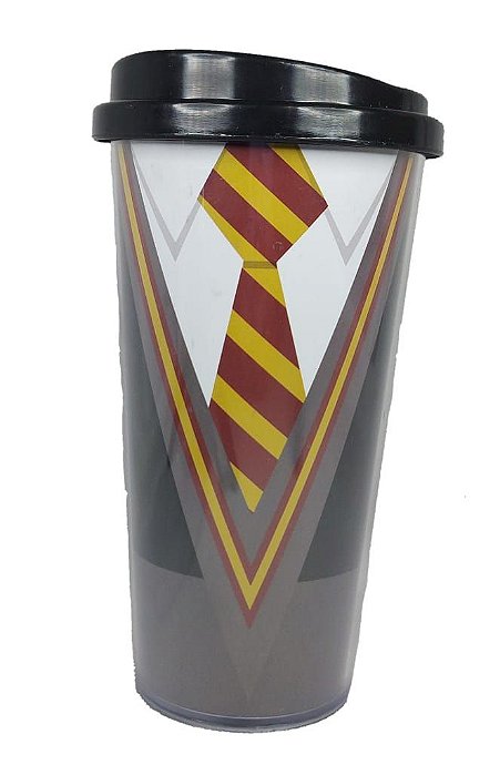 Copo Térmico Filme Personagens Harry Potter Uniforme Gravata