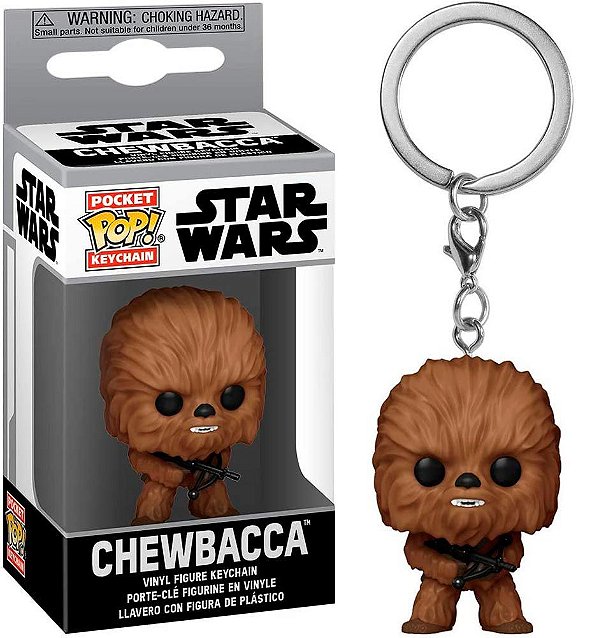 Chaveiro Funko Pop Star Wars Boneco Chewbacca