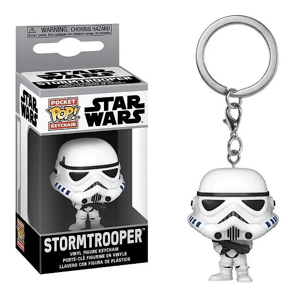 Chaveiro Funko Pop Star Wars Boneco Stormtrooper