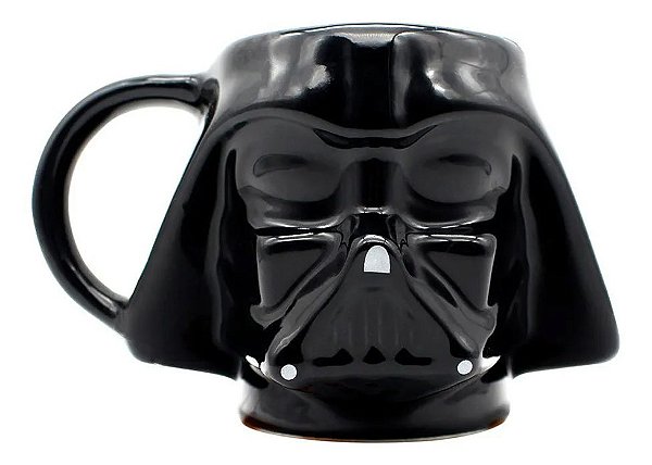 Caneca 3d Darth Vader Star Wars Geek Disney 500ml