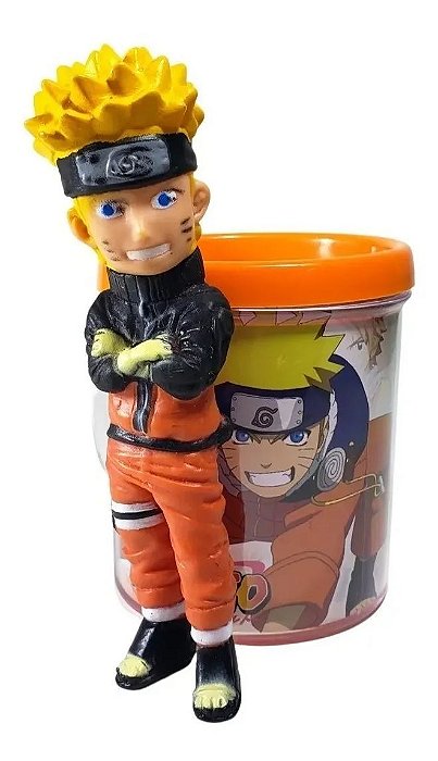 Boneco Naruto Shippuden + Caneca Personalizada 350ml