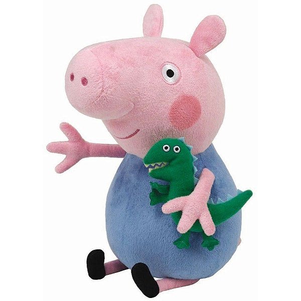 Boneco De Pelúcia George - Peppa Pig Antialérgico