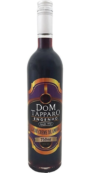 Licor De Cachaça Creme De Amora Dom Tápparo 750ml