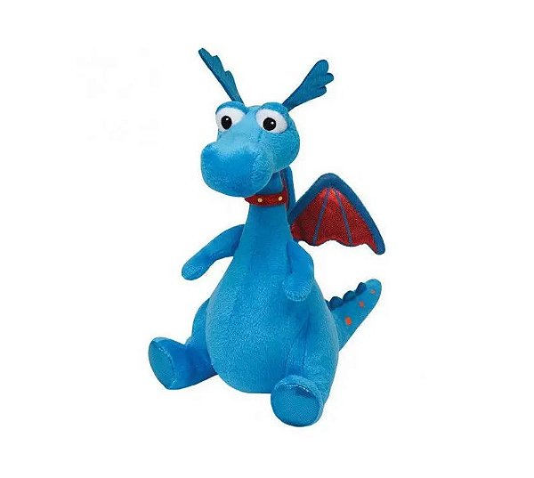 Pelúcia Dragão Stuffy Desenho Doutora Brinquedo Disney