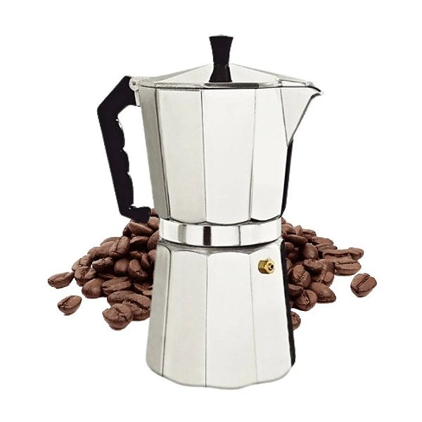 Cafeteira Italiana Em Alumínio 12 Cafés
