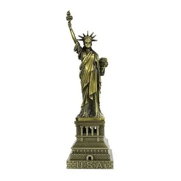 Monumento Estátua Da Liberdade Estatueta Miniatura Eua