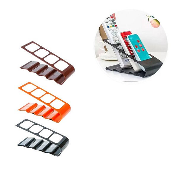 Porta Controle Remoto Organizador Suporte Flutuante Plástico