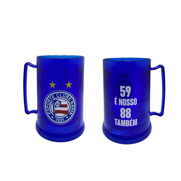 Caneca De Gel Azul Escudo Bahia 1931 Esporte Clube 300ml Adicionar aos favoritos
