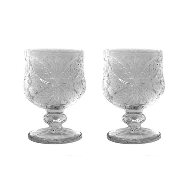 Conjunto 2 Taças Para Licor Shot de Vidro 50 mL