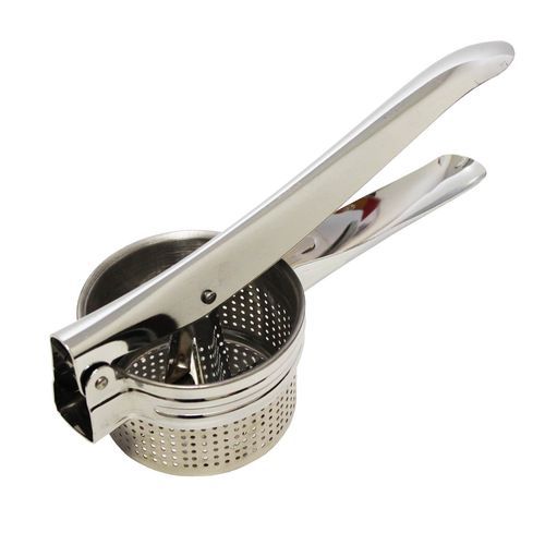 Espremedor De Batata E Legumes Em Inox - Amassador Reforçado