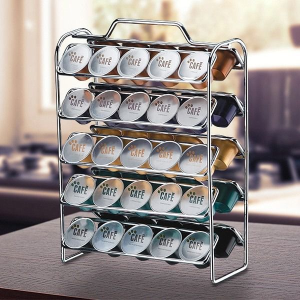 Soporte para cápsulas Nespresso, soporte para cápsulas de café