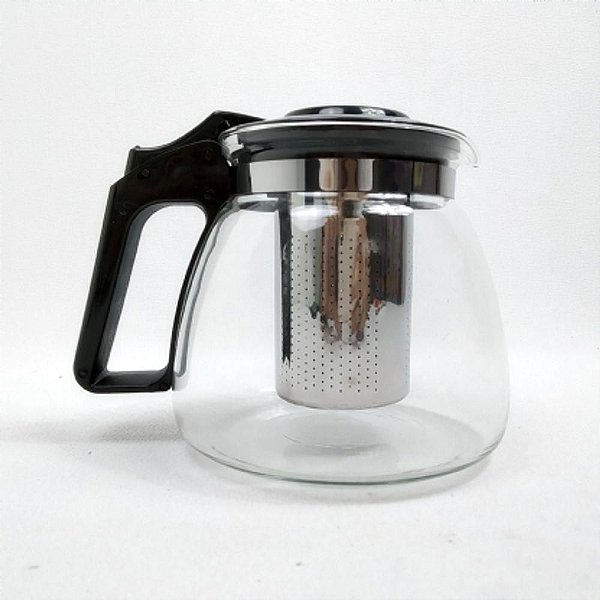 Cafeteira Multi - funçoes De Vidro Com Coador Em Inox - Cap. 900 Ml