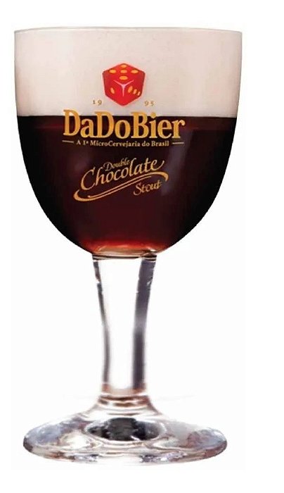 Taça De Cristal De Cerveja Dado Bier Double Chocolate 470ml