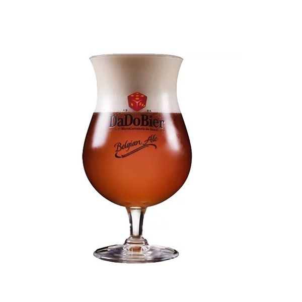 Taça De Cristal Copo De Cerveja Dado Bier Belgian Ale 645ml