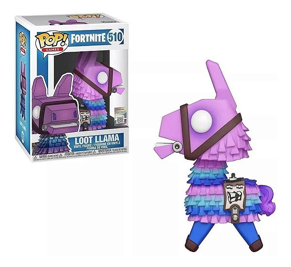 Boneco Pop Funko Loot Llama Fortnite - Lhama 510