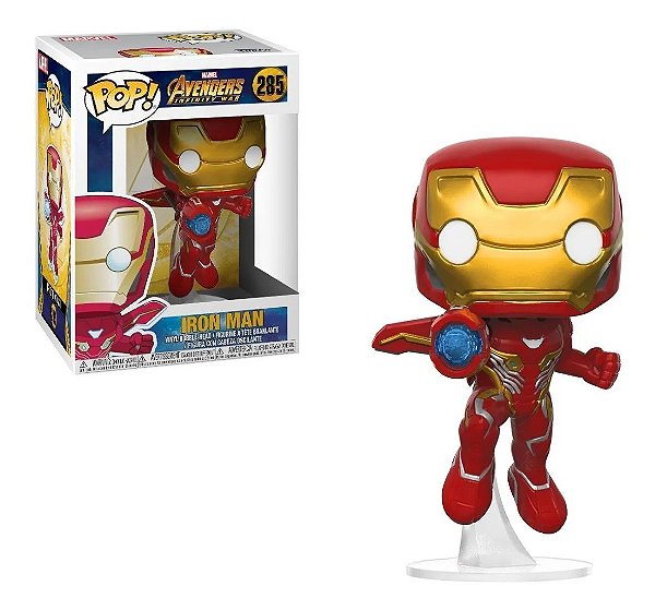 Boneco Funko Pop Marvel Avengers Homem De Ferro Iron Man 285