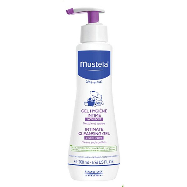 Mustela Bebê Gel de Higiene Áreas Delicadas e Intimas 200ml