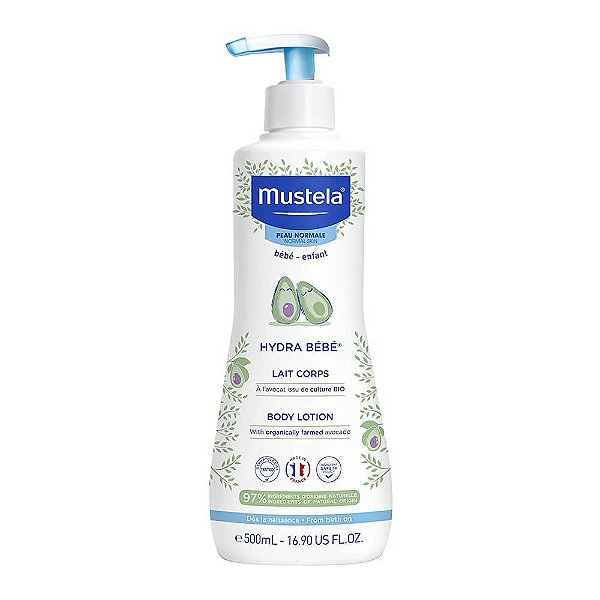 Mustela Hydra Bebe Hidratante Corporal para Bebês e Crianças
