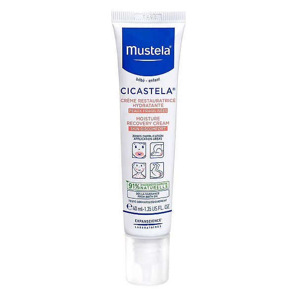 Cicastela Creme Reparador Hidratante Pele Sensível Mustela