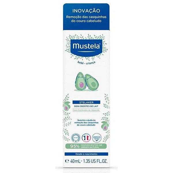 Mustela Stelaker Eliminação Crosta Láctea 40 ml