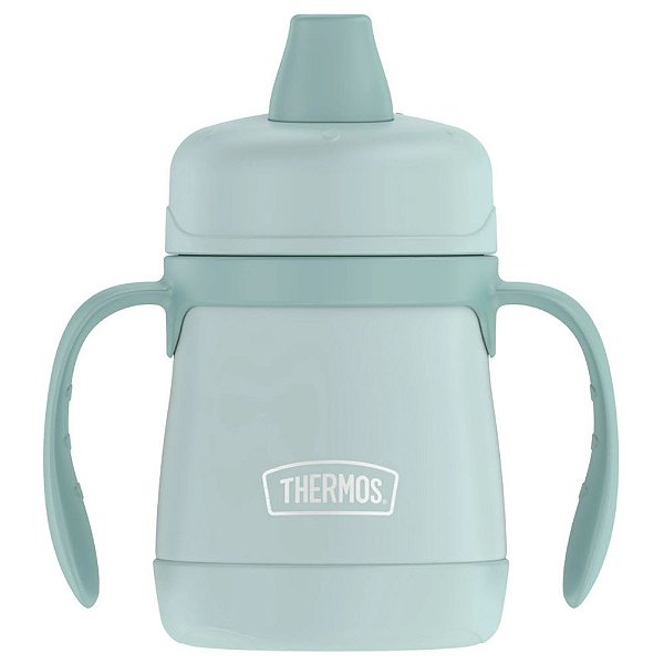 Copo Caneca Térmico Infantil Baby Collection Thermos BS500 Verde Menta Inox 210ml