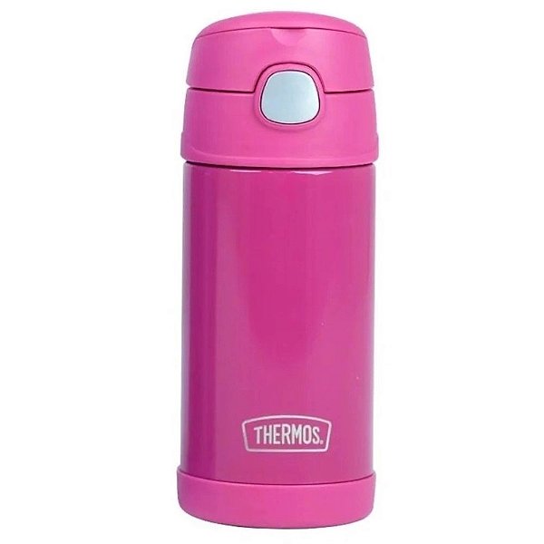 Garrafa Térmica Infantil Menina Funtainer Rosa Thermos