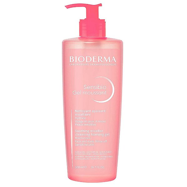 Gel De Limpeza Facial Bioderma Sensibio Moussant 500ml