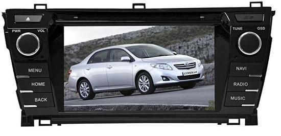 Central Multimidia M1 Toyota Corolla 2015 W7167TC1SA - Voice Command - USB - SD