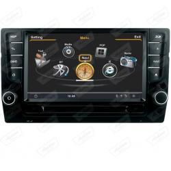 Central Multimidia  Aikon 10 VW Golf G7 C257D/100 2014 Mold Preto