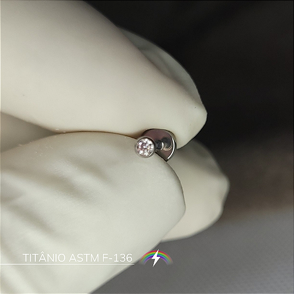 Micro ponto de luz 2 mm - Titânio ASTM F-136